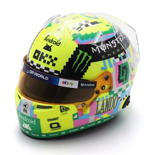 Spark Lando Norris McLaren Helmet - 2024 British Grand Prix 1:5