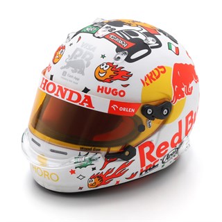 Spark Yuki Tsunoda RB Helmet - 2024 Italian Grand Prix 1:5