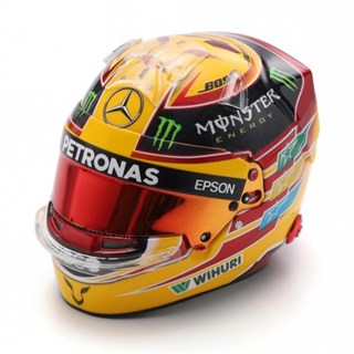 Spark Lewis Hamilton Mercedes Helmet - 2017 Mexican Grand Prix 1:5
