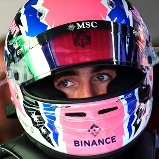 Spark Jack Doohan Alpine Helmet - 2025 1:5