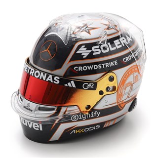 Spark Andrea Kimi Antonelli Mercedes Helmet - 2025 British Grand Prix 1:5