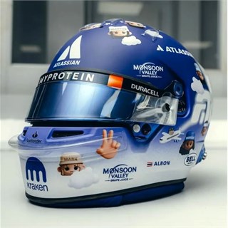 Spark Alexander Albon Williams Helmet - 2025 British Grand Prix 1:5