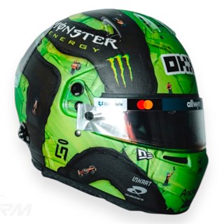 Spark Lando Norris McLaren Helmet - 2025 Las Vegas Grand Prix 1:5