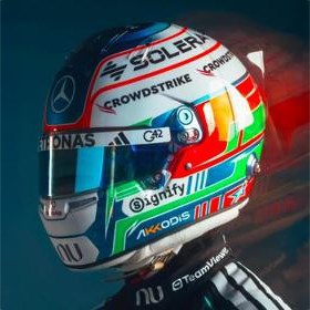 Spark Andrea Kimi Antonelli Mercedes Helmet - 2026 1:5