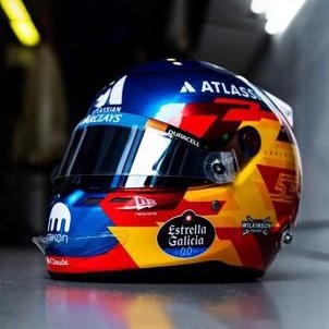 Spark Carlos Sainz Jnr Williams Helmet - 2026 1:5
