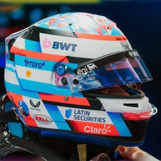 Spark Franco Colapinto Alpine Helmet - 2026 1:5