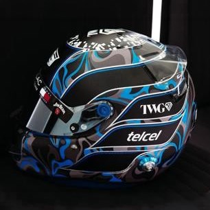 Spark Valtteri Bottas Cadillac Helmet - 2026 1:5