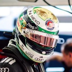 Spark Gabriel Bortoleto Audi Helmet - 2026 1:5