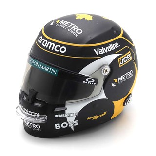 Spark Lance Stroll Aston Martin Helmet - 2024 Canadian Grand Prix 1:5