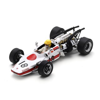 Spark Honda RA302 - 1968 French Grand Prix - #18 J. Schlesser 1:43 model car