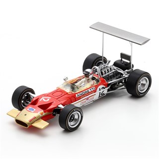 Spark Lotus 49B - 1968 American Grand Prix - #12 Mario Andretti 1:43 model car