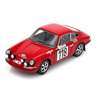 Spark Porsche 911 S - 1970 Monte Carlo Rally - #118 Hans-Joachim Walter 1:43 model car