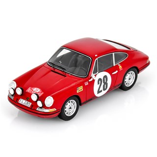 Spark Porsche 911S - 1969 Monte Carlo Rally - #28 Vic Elford 1:43 model car