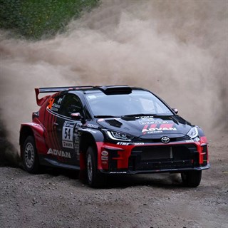 Spark Toyota GR Yaris Rally2 - 2024 Hokkaido Rally - #54 F. Nutahara 1:43 model car