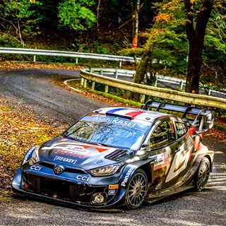 Spark Toyota GR Yaris Rally1 - 2024 Rally Japan - #17 S. Ogier 1:43 model car