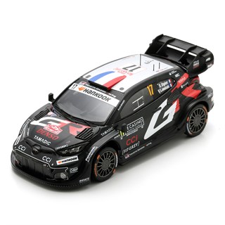 Spark Toyota GR Yaris Rally1 - 1st 2025 Monte Carlo Rally - #17 Sebastien Ogier 1:43 model car