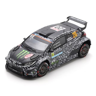 Spark Toyota GR Yaris Rally2 - 2025 Monte Carlo Rally - #20 Oliver Solberg 1:43 model car