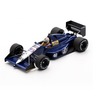Spark AGS JH24 - 1989 British Grand Prix Practice - #40 Gabriele Tarquini 1:43 model car
