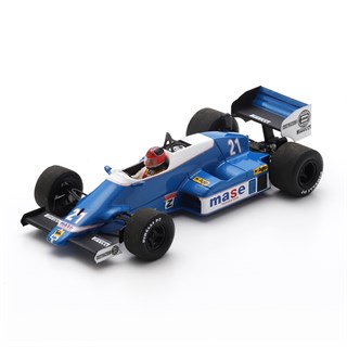 Spark Osella FA1F - 1986 Brazilian Grand Prix - #21 Piercarlo Ghinzani 1:43 model car