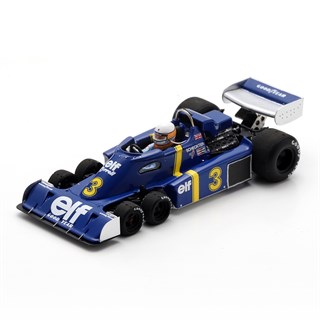 Spark Tyrrell P34 - 1976 Belgian Grand Prix - #3 Jody Scheckter 1:43 model car