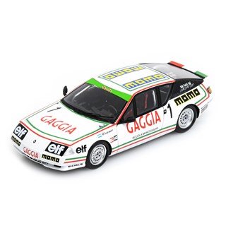 Spark Renault Alpine V6 Turbo - 1st 1985 Europa Cup - #1 O. Larrauri 1:43 model car