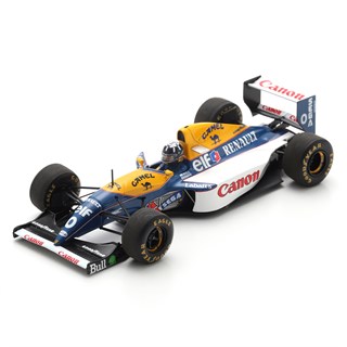Spark Williams FW15C - 1st 1993 Belgian Grand Prix - #0 Damon Hill 1:43 model car