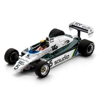 Spark Williams FW08 - 1982 British Grand Prix - #5 Derek Daly 1:43 model car