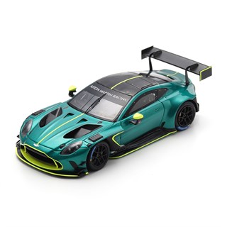 Spark Aston Martin Vantage AMR GT3 EVO - 2024 Presentation Car - Aston Martin Racing Green 1:43 model car