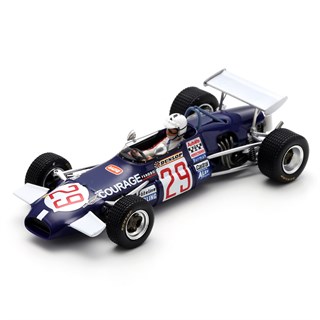 Spark Brabham BT30 - 1969 German Grand Prix - #29 Richard Attwood 1:43 model car
