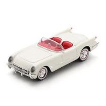 Spark Chevrolet Corvette C1 - White 1:43 model car