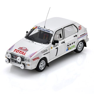 Spark Citroen Visa 1000 Pistes - 1985 Monte Carlo Rally - #7 Jean-Claude Andruet 1:43 model car