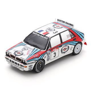 Spark Lancia Delta HF Integrale - 1st 1992 Rally France - #3 Didier Auriol 1:43 model car
