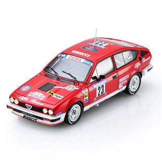 Spark Alfa Romeo GTV6 - 1985 Rally Corsica - #23 Yves Loubet 1:43 model car
