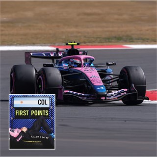 Spark Alpine A526 w. Pit Board - 2026 Chinese Grand Prix - #43 Franco Colapinto 1:43 model car