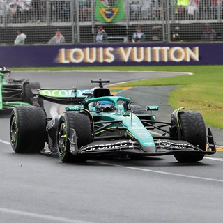 Spark Aston Martin AMR25 - 2025 Australian Grand Prix - #18 Lance Stroll 1:43 model car