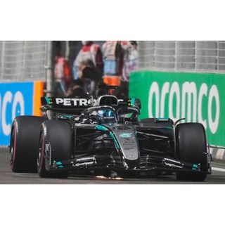 Spark Mercedes F1 W16 - 1st 2025 Singapore Grand Prix - #63 George Russell 1:43 model car