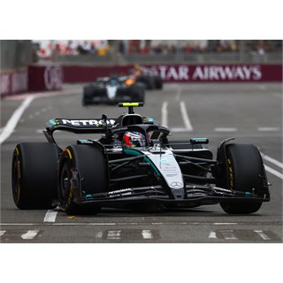 Spark Mercedes F1 W16 - 2025 Azerbaijan Grand Prix - #12 Andrea Kimi Antonelli 1:43 model car