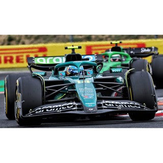 Spark Aston Martin AMR25 - 2025 Hungarian Grand Prix - #14 Fernando Alonso 1:43 model car