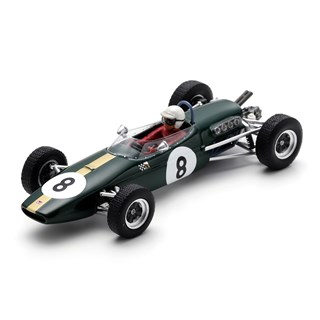 Spark Brabham BT18 - 1st 1966 Pau F2 Grand Prix - #8 J. Brabham 1:43 model car