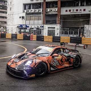 Spark Porsche 911 GT3 R - 2024 Macau FIA GT World Cup - #911 Alessio Picariello 1:43 model car