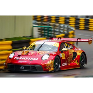 Spark Porsche 911 GT3 R - 2024 Macau FIA GT World Cup - #25 Laurens Vanthoor 1:43 model car