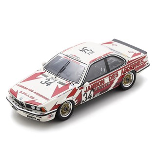 Spark BMW 635 CSI - 1984 Spa 24 Hours - #34 1:43 model car