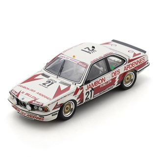 Spark BMW 635 CSI - 1985 Spa 24 Hours - #21 1:43 model car