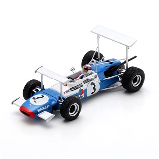 Spark Matra MS7 - 1st 1969 Eifelrennen F2 - #3 J. Stewart 1:43 model car