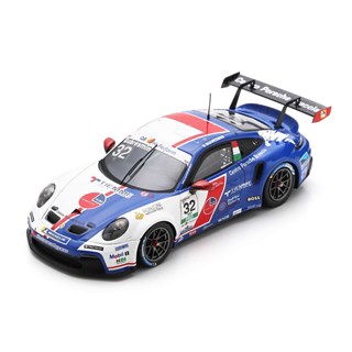 Spark Porsche 911 GT3 Cup - 1st 2022 Porsche Carrera Cup Italy - #32 G. Quaresmini 1:43 model car