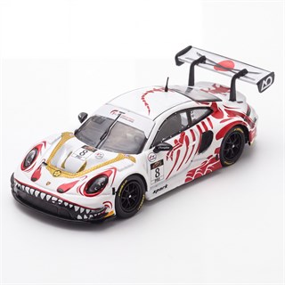 Spark Porsche 911 GT3 R w. Marker Board - 1st 2026 Suzuka 1000 Km - #8 1:43 model car