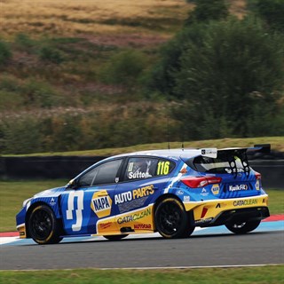 Spark Ford Focus ST - 2025 Knockhill BTCC - #116 Ashley Sutton 1:43 model car