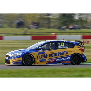 Spark Ford Focus ST - 1st 2025 Snetterton BTCC - #27 Dan Cammish 1:43 model car