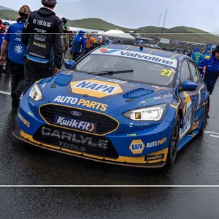 Spark Ford Focus Titanium - 2026 Knockhill BTCC - #27 Dan Cammish 1:43 model car