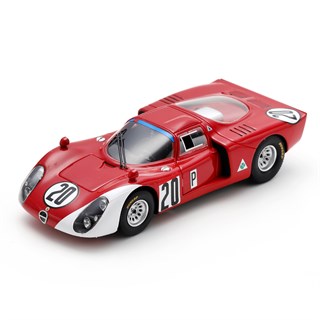 Spark Alfa Romeo T33/2 - 1968 Daytona 24 Hours - #20 1:43 model car